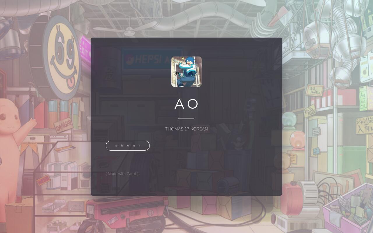 Carrd profile picture for @alp